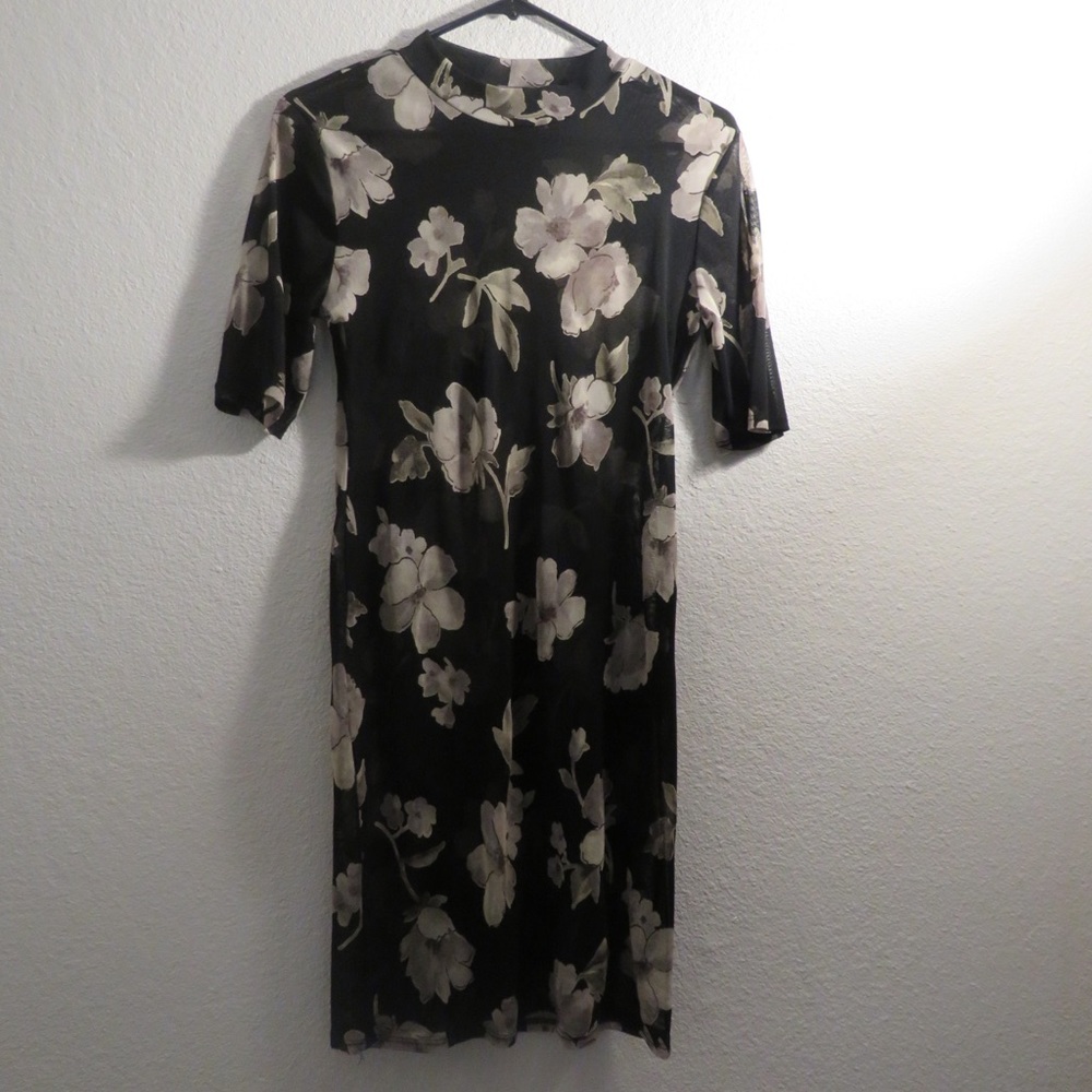 Mesh Dress Slip-Over
